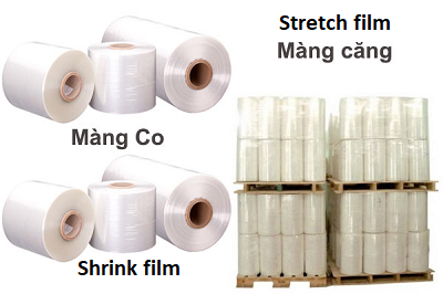 Difference between stretch film and shrink film